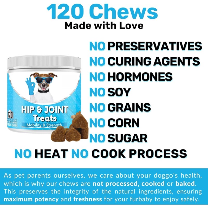 Pet Joint Chews Supplier - Hanyun Factory Hip Joint Soft Chews Support Mobility Dogs Cats Free Sample