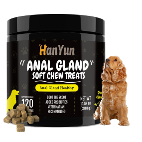 Pet Anal Gland Supplement Manufacturer - Anal Gland Soft Chew with Pumpkin Digestive Enzymes