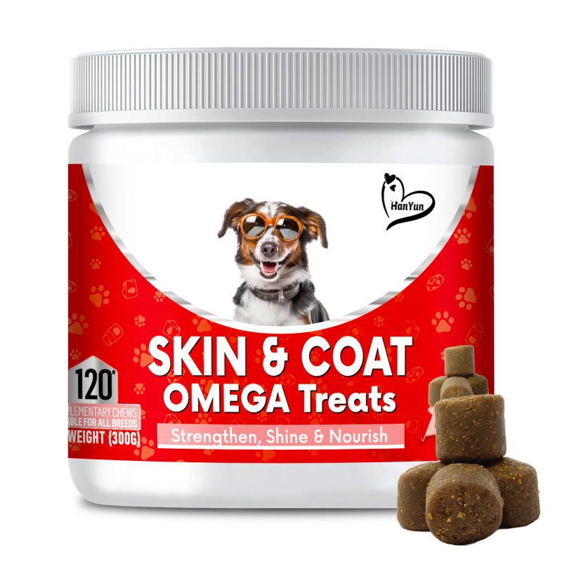Pet Omega Treats Supplier - Pet Supplements Factory Omega Treats Skin Coat Rich EPA DHA