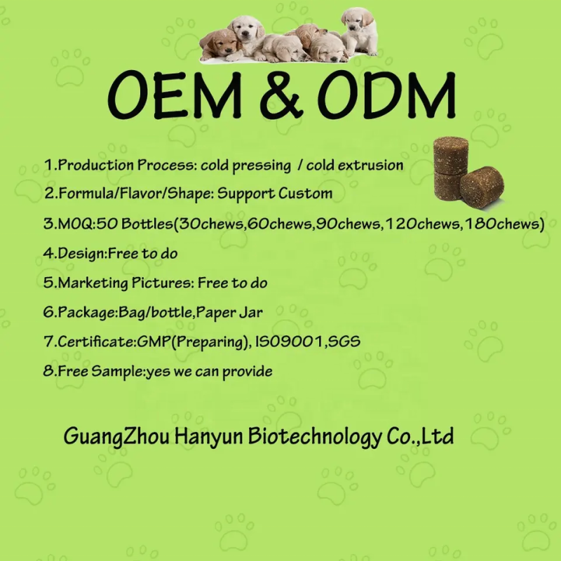 Pet Salmon Oil Supplier - Pet Food Supplement OEM Soft Chews 100% Natural Pure Salmon Oil