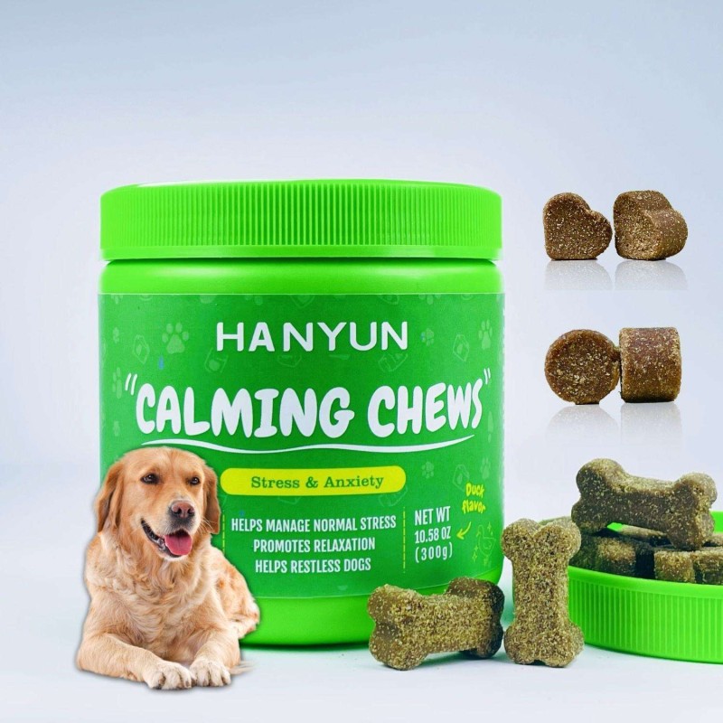 Pet Calming Chews Supplier - Custom Private Brand Professional Calming Chews Treats for Dogs
