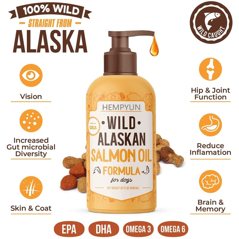 Pet Allergy Immune Supplier - HANYUN Seasonal Allergy Immune Flavor Infusions Omega 3 Salmon