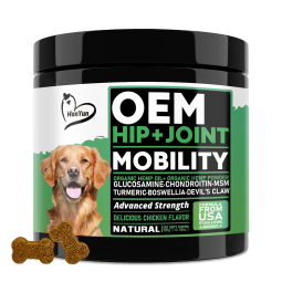 Pet Joint Chews Supplier - Hot Seller GMP ISO HACCP Chondroitin Glucosamine Chews 90 Count