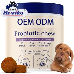 Dog Probiotics Manufacturer - OEM Gut Health Digestive Soft Chews