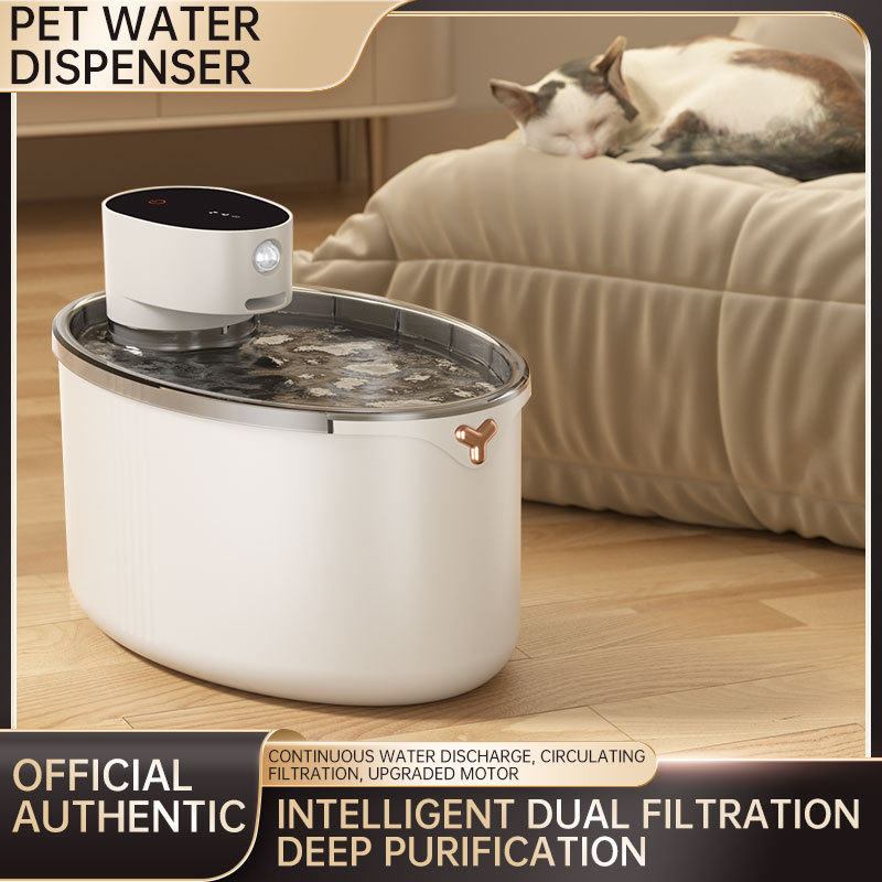 Pet Water Dispenser Factory - Custom Large Capacity Wireless Automatic