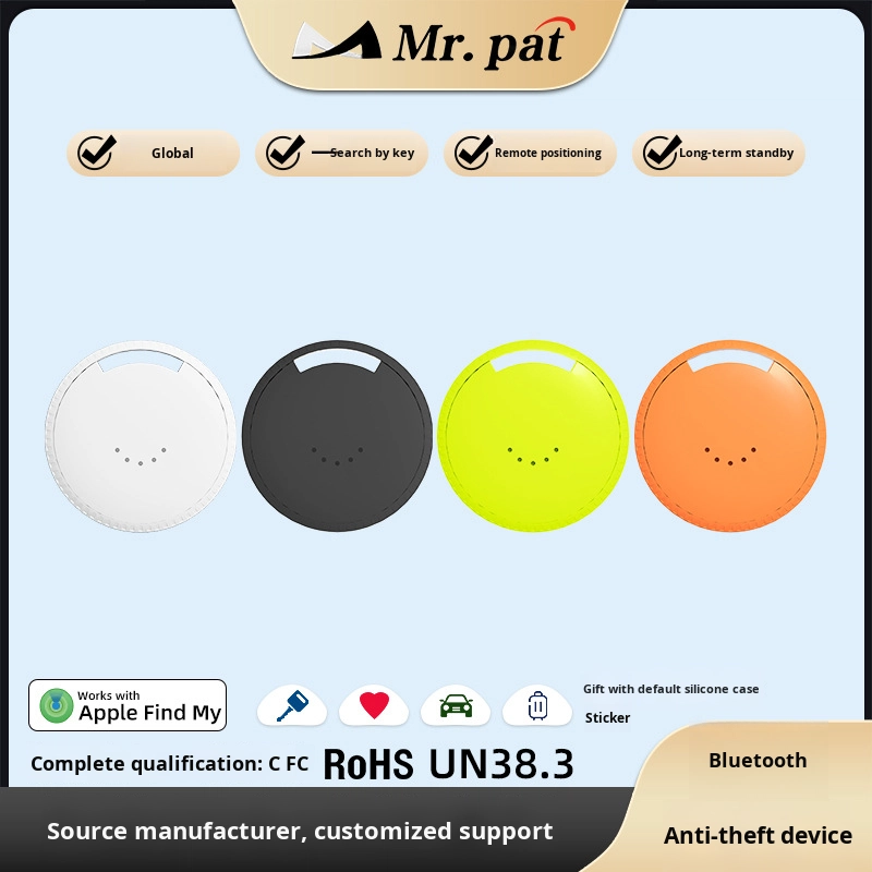 Pet Tracker Supplier - Custom GPS Anti-lost BLE 5.0 Smart Tag