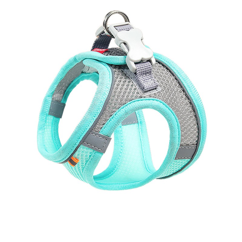 Dog Harness Vest Manufacturer - Custom Reflective Plaid Leash Set