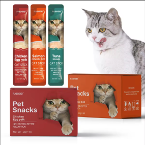 Cat Treat Pellets Supplier - Custom Chicken Lollipop Style Pet Snack