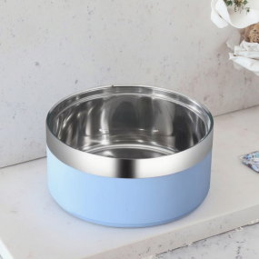 Stainless Steel Pet Bowl Manufacturer - OEM Double Layer Outdoor Travel Bowl