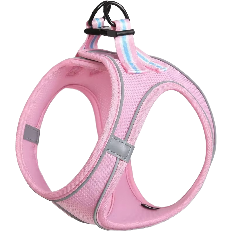 Dog Harness Vest Manufacturer - Custom Reflective Plaid Leash Set