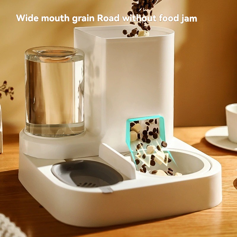 Automatic Pet Feeder Factory - Custom 2-in-1 Stainless Steel Bowl