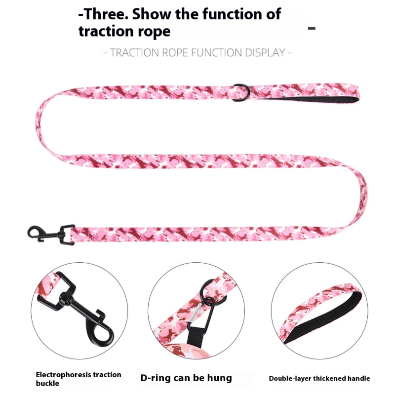 Dog Harness Suit Manufacturer - Custom Polyester Reflective Vest Rope