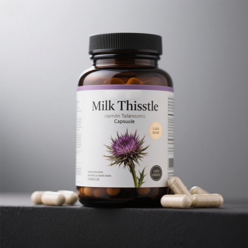 Milk Thistle Capsules Manufacturer - OEM Custom Silymarin Liver Support