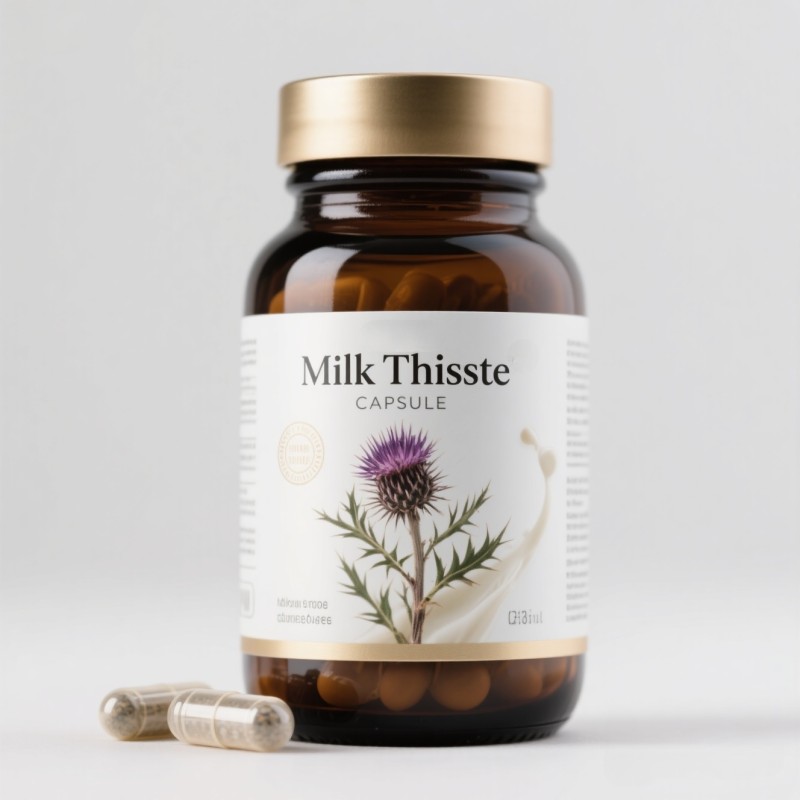 Milk Thistle Capsules Factory - OEM Custom Antioxidant Detox Aid