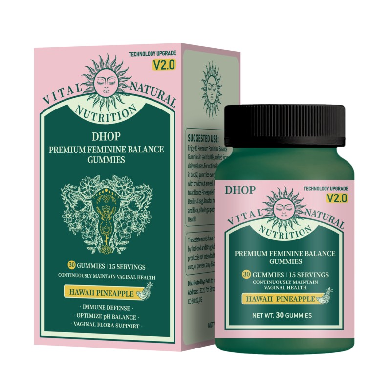 Probiotic Feminine Gummies Factory - OEM Custom Vaginal Flora Balance
