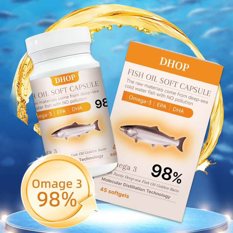 Omega-3 Fish Oil Softgels Factory - High-Potency EPA DHA Heart Brain Support
