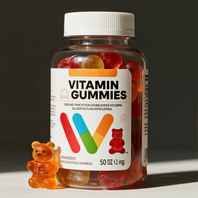 Vitamin D Gummies Factory - OEM Custom Hair Vitamin Slimming Supplement