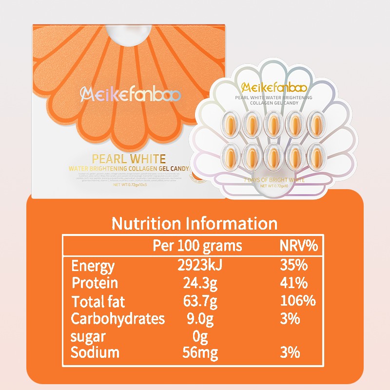 Hyaluronic Acid Collagen Capsules Manufacturer - OEM Pearl White Skin Care