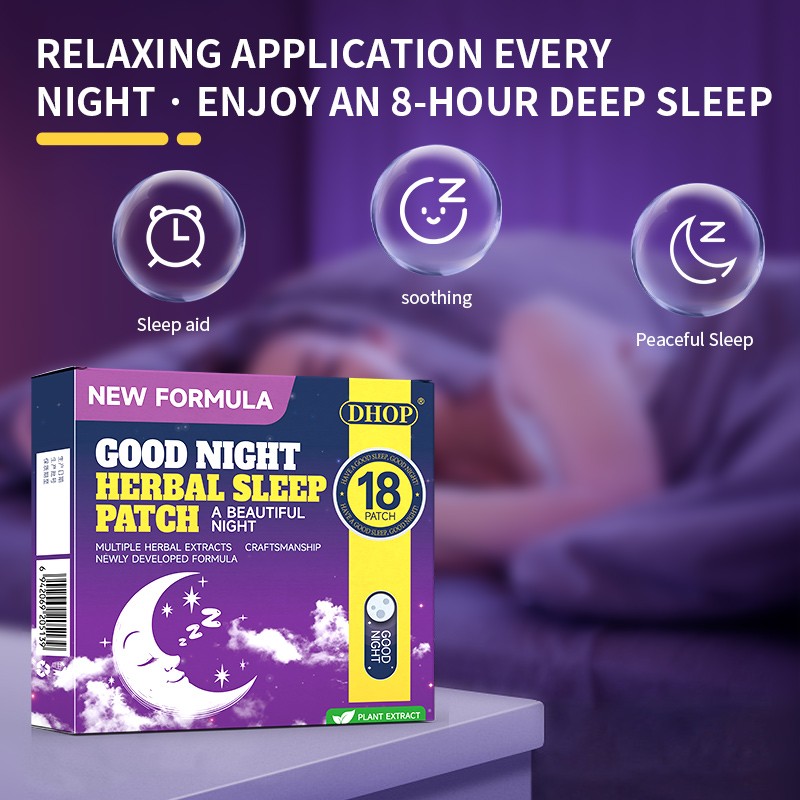Herbal Sleep Patch Factory - OEM Custom Calm Support Body Use