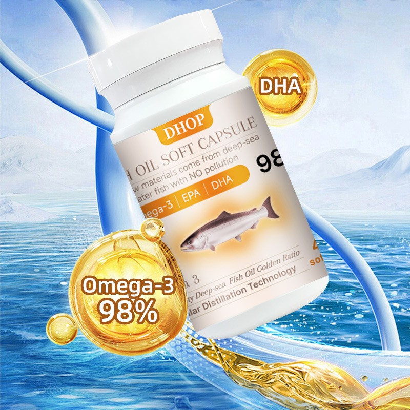 Omega-3 Fish Oil Softgels Factory - High-Potency EPA DHA Heart Brain Support