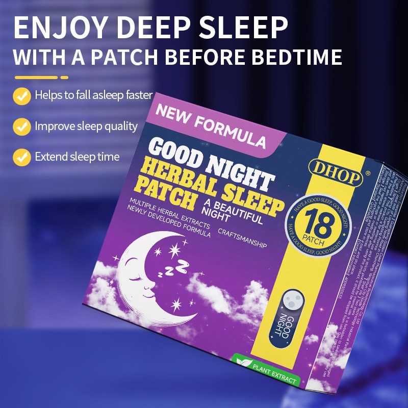 Herbal Sleep Patch Factory - OEM Custom Calm Support Body Use