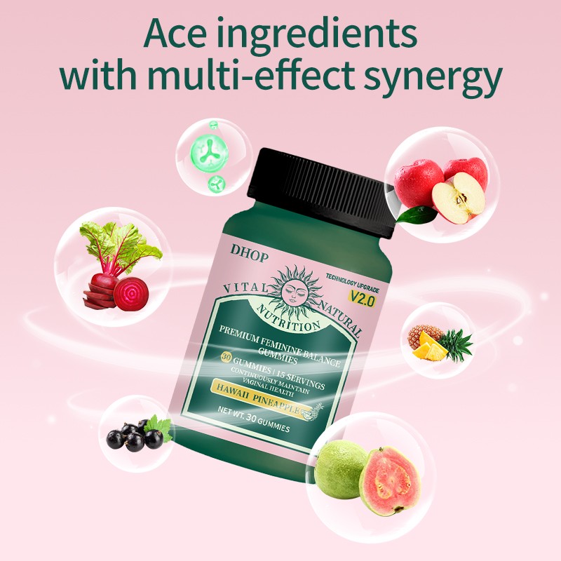 Probiotic Feminine Gummies Factory - OEM Custom Vaginal Flora Balance