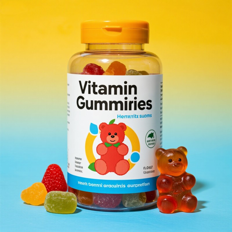 Vitamin D Gummies Factory - OEM Custom Hair Vitamin Slimming Supplement