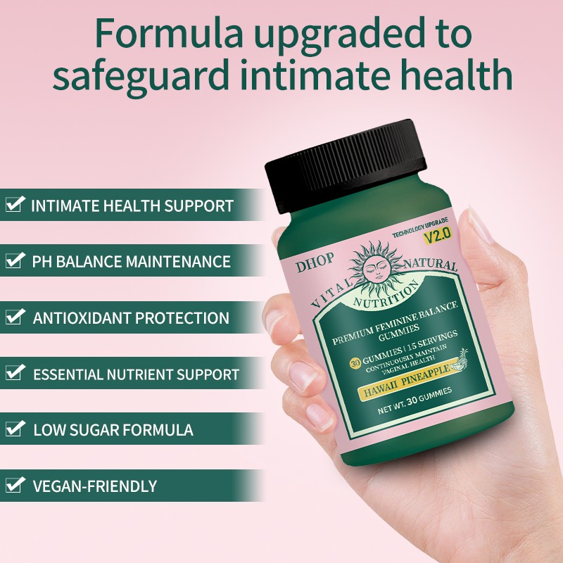 Probiotic Feminine Gummies Factory - OEM Custom Vaginal Flora Balance