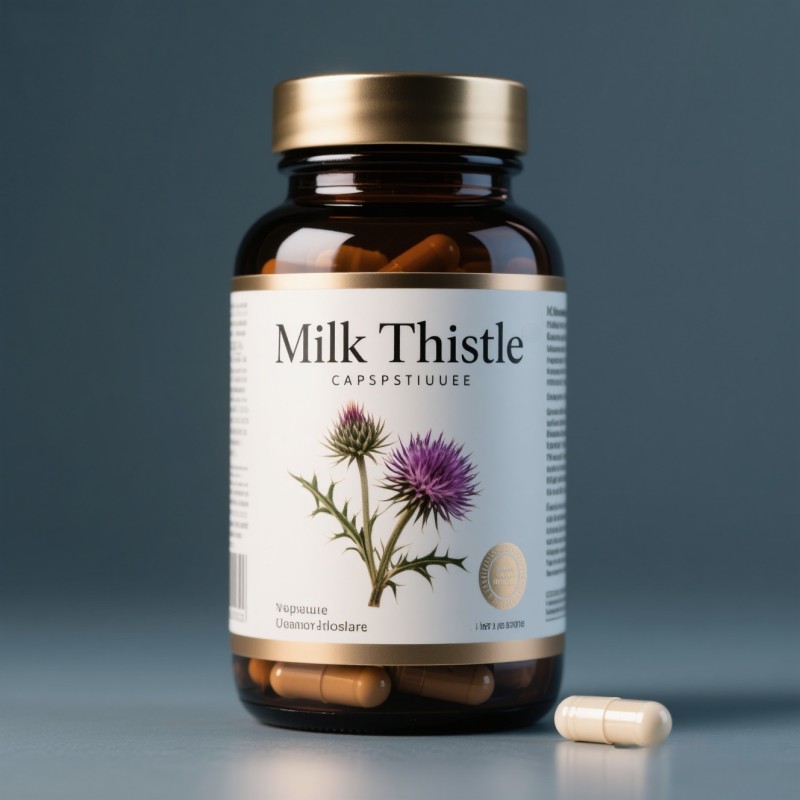 Milk Thistle Capsules Manufacturer - OEM Custom Silymarin Liver Support