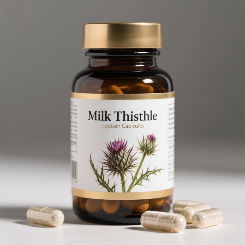 Milk Thistle Capsules Manufacturer - OEM Custom Silymarin Liver Support