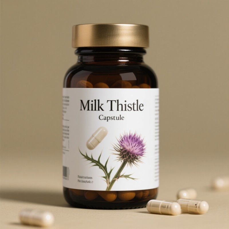 Milk Thistle Capsules Manufacturer - OEM Custom Silymarin Liver Support