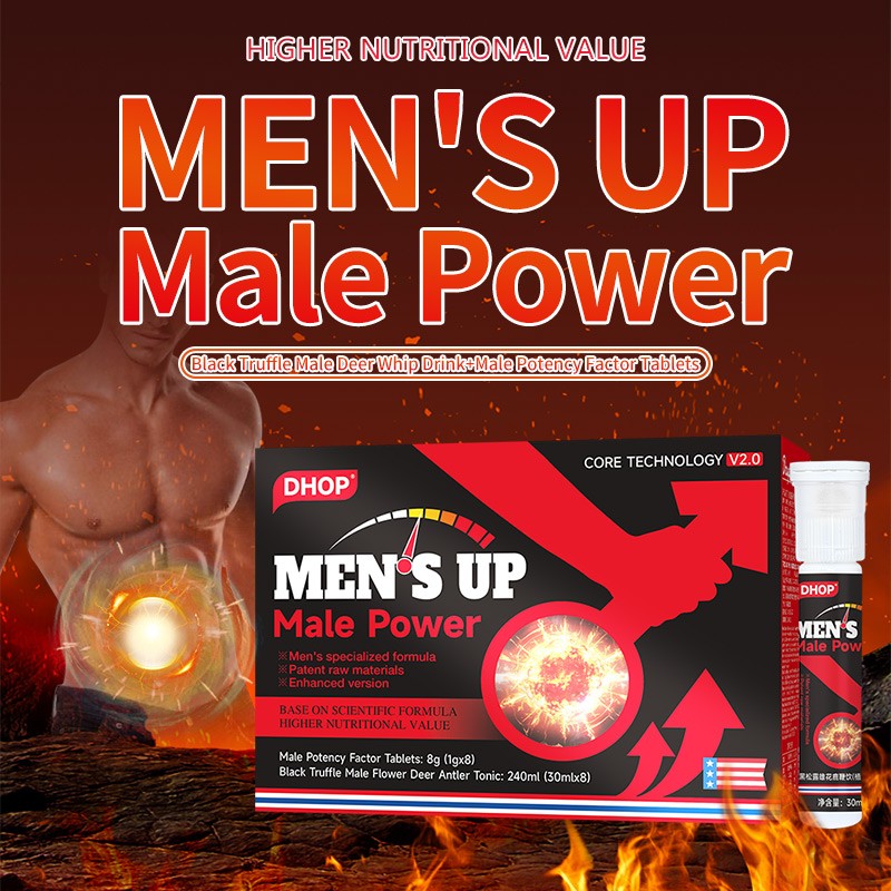 Male Energy Supplements Factory - OEM Dual Cabin Herbal Enhancer Drink