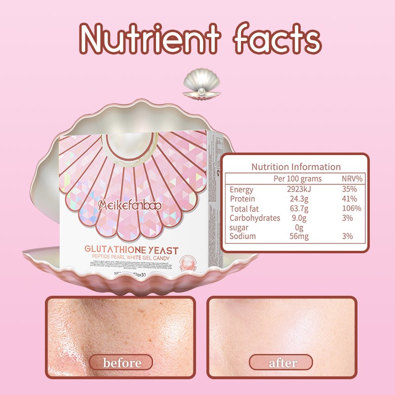 Glutathione Collagen Capsules Factory - OEM Custom Skin Care Candy