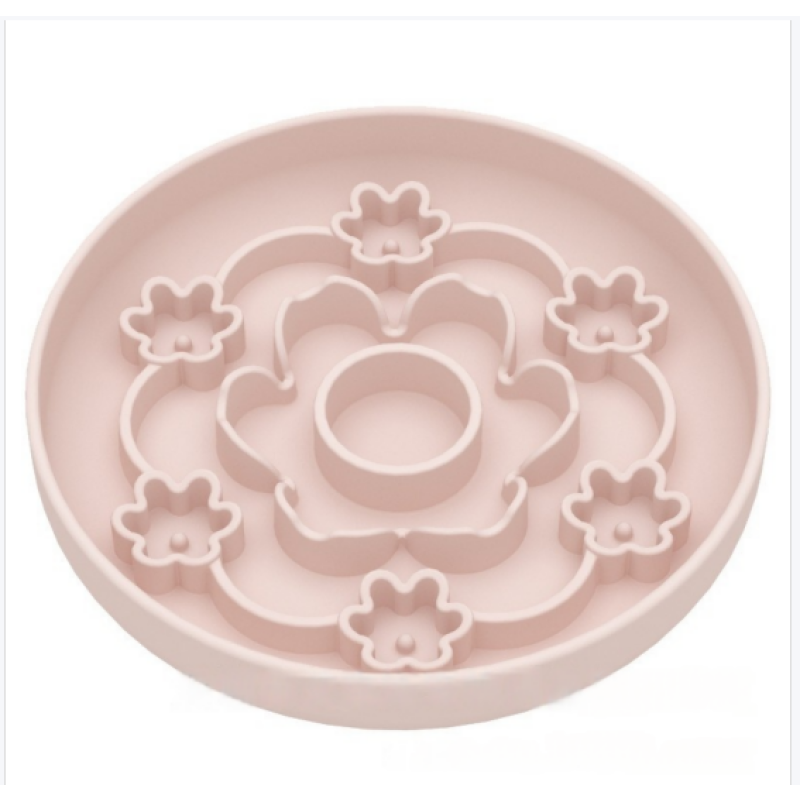 Dog Bowl Manufacturer - 2025 Garland Stylish Silicone Dog Food Bowl Dishwasher Safe Slow Feeding for Small Dogs