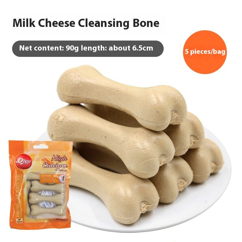 Dog Dental Treats Supplier - OEM Molar Teeth Bone Chew Snack Training Stick Dog Dental Treats