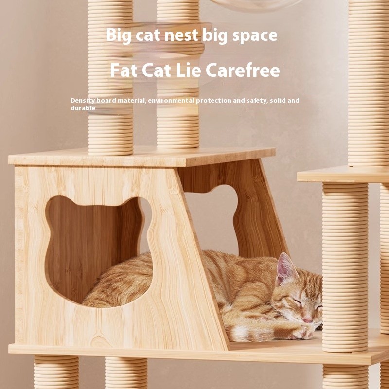 Cat Tree Supplier - Original Factory Wholesale Cat Tree New Design Large Cats Cat Tower Scratching Hot Sale