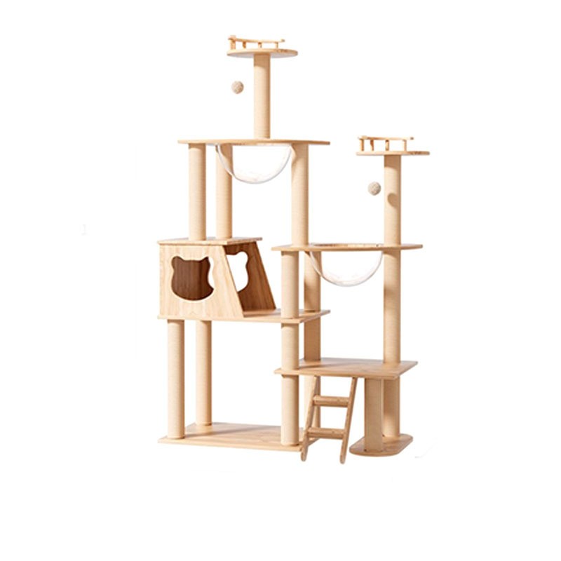 Cat Tree Supplier - Original Factory Wholesale Cat Tree New Design Large Cats Cat Tower Scratching Hot Sale