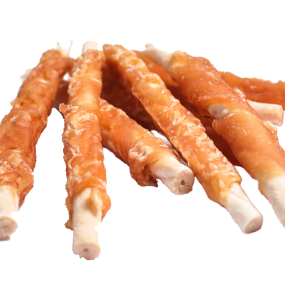 Dog Chew Snacks Manufacturer - 2025 New Organic Chicken Rawhide Sticks Factory Dog Food Pet Treats