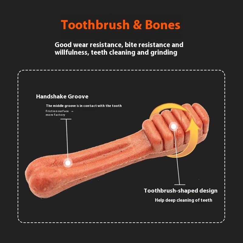 Dog Dental Treats Supplier - OEM Molar Teeth Bone Chew Snack Training Stick Dog Dental Treats