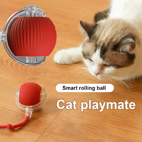 Pet Toy Manufacturer - USB Rechargeable Silicone Bite-Resistant Ball Pet Intelligent Interactive Movement