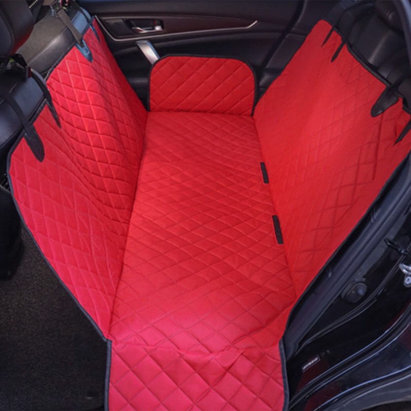 Dog Car Cover Factory - Hot Sale Solid Pattern Waterproof Dog Car Seat Cover Scratch-Resistant Mesh Dog Hammock