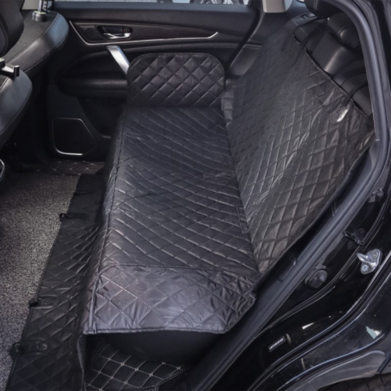 Dog Car Cover Factory - Hot Sale Solid Pattern Waterproof Dog Car Seat Cover Scratch-Resistant Mesh Dog Hammock