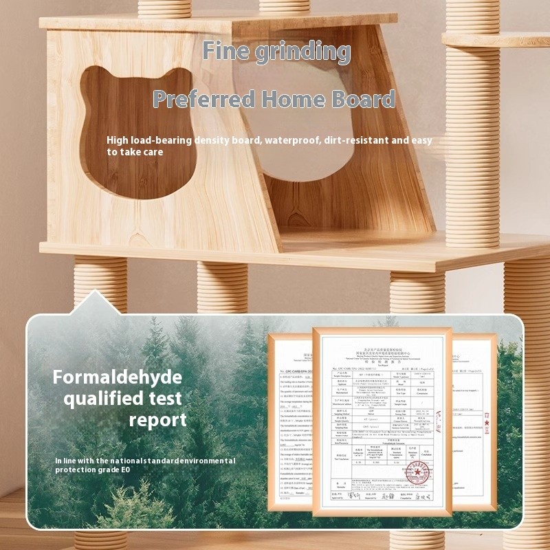 Cat Tree Supplier - Original Factory Wholesale Cat Tree New Design Large Cats Cat Tower Scratching Hot Sale