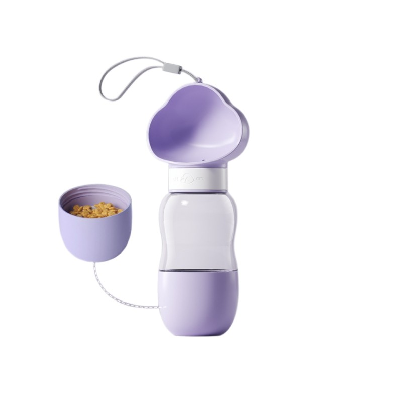 Pet Travel Bottle Factory - 2025 New Portable 2-in-1 Outdoor Pet Feeder Automatic Plastic Dog Travel Water