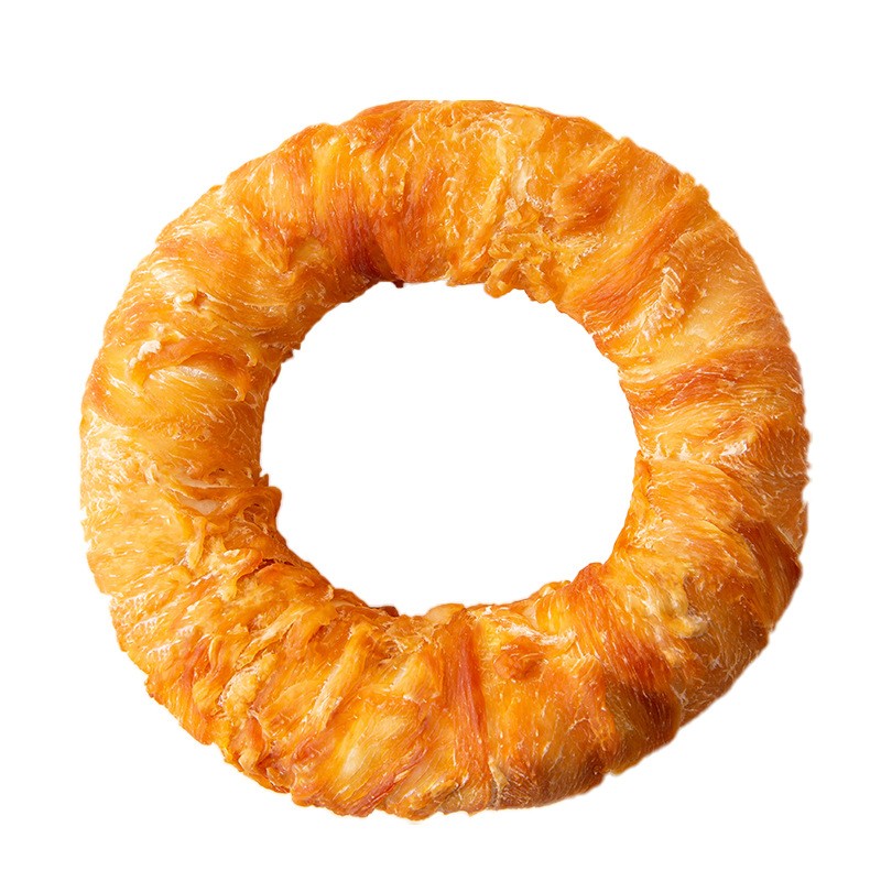 Dog Chew Treats Manufacturer - Freeze-Dried Chicken Cowhide Donut Treats for Small Large Breeds Beef