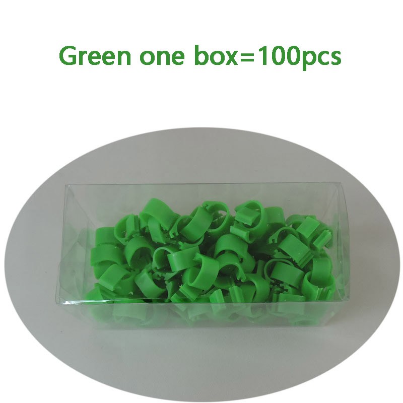 Bird Ring Supplier - Free Ship 7mm Plastic Open Type Buckle Ring for Chicken Duck Goose Poultry