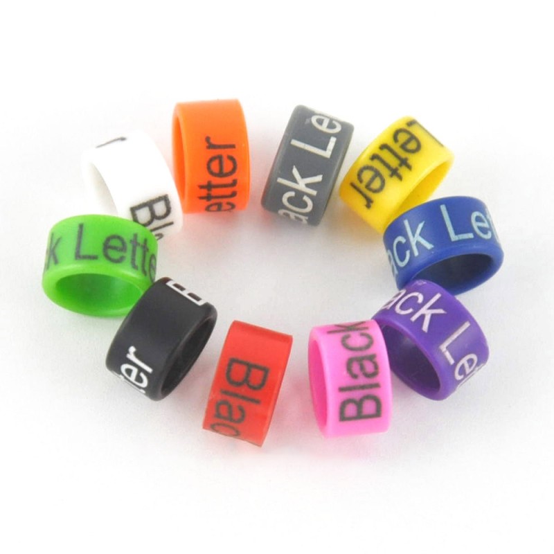 Bird Ring Manufacturer - Plastic Ring With Printing for Pigeon and Small Bird Pigeon Ring