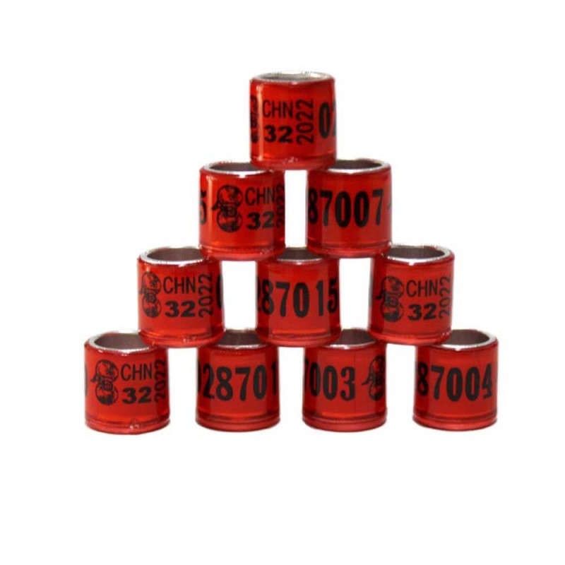 Bird Ring Manufacturer - Customized Pigeons Leg Bird Pigeon Foot Rings for Bird Supplies