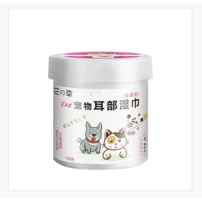 Pet Ear Wipes Supplier - Quality OEM Pet Dog Ear Wipes Remove Tear Stain for Ear Cleaning