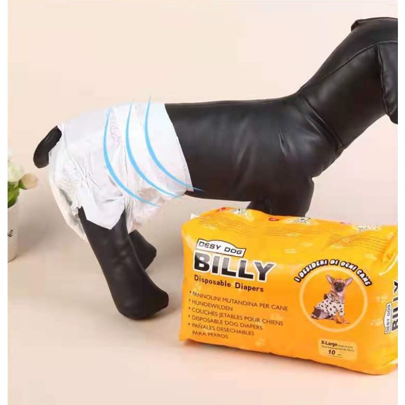 Dog Diaper Factory - New Style High Quality Absorbent Soft Male Female Disposable Dog Diaper